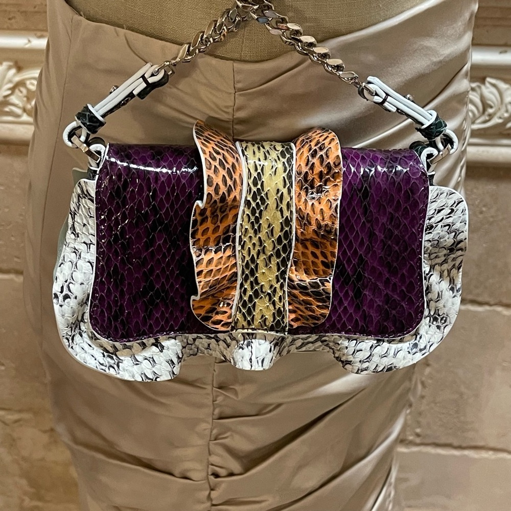 Fendi Python Micro Baguette Elaphe Waves - image 8